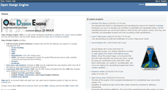 Desktop Screenshot of opendesignengine.net