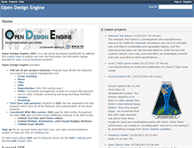 Tablet Screenshot of opendesignengine.net